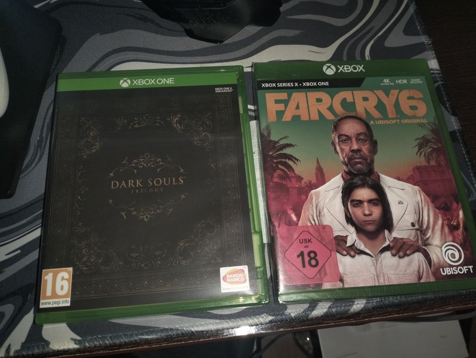JOCURI XBOX:Far cry 6 sigilat și Darksouls Trilogy