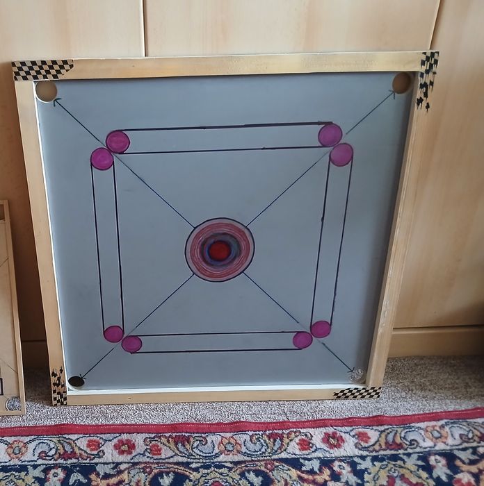 Carrom + piesele de joc,table,moara,sah