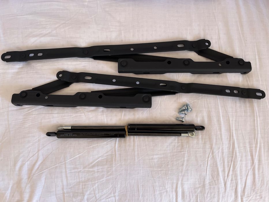 Газови амортисьори за спалня амортисьор за легло 1000N 2 броя