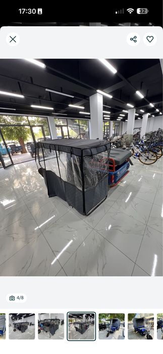 300 кг тент електро муравей моторол скутерлар учун тент