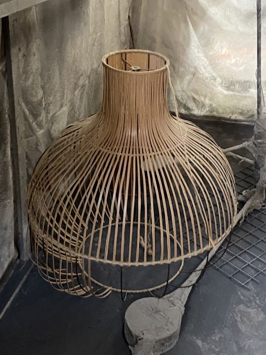 Абажур из ратанга плетенка абажур для ресторанов кафе