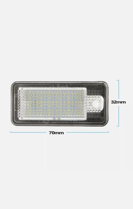Lampi LED dedicate numar canbus AUDI A3 A4 A6 A8 RS4 RS6 Q7