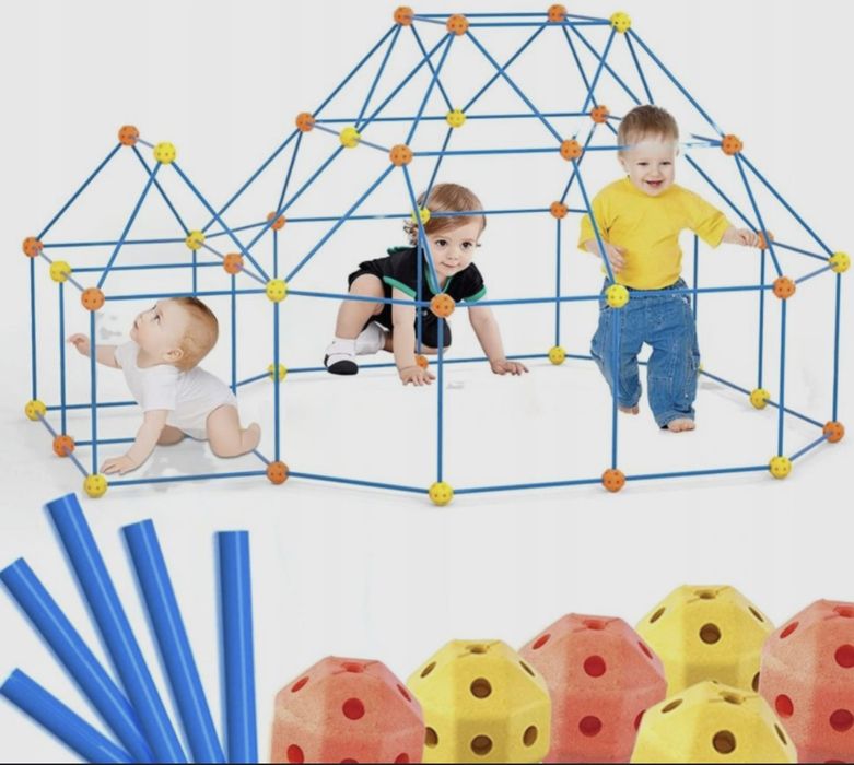 Детский объемный конструктор/палатка