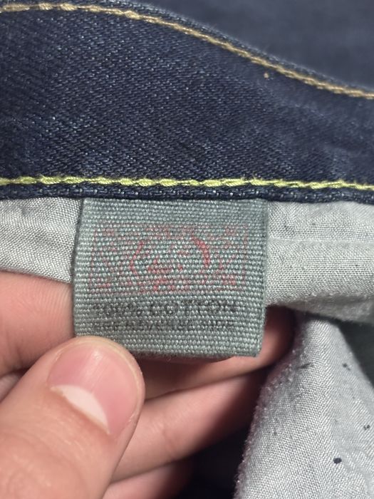 Винтаж джинсы Evisu