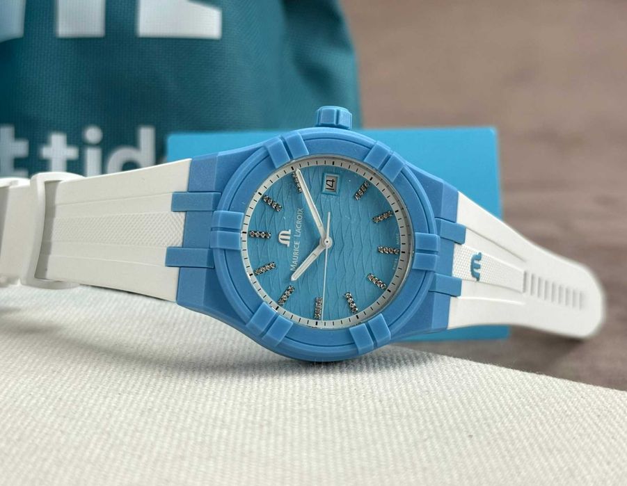 Maurice Lacroix - Aikon Tide Blue Edition Diamonds - AI2008-AAAA1-3A0