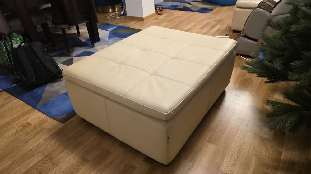 Taburet piele naturala 100cmx85cm