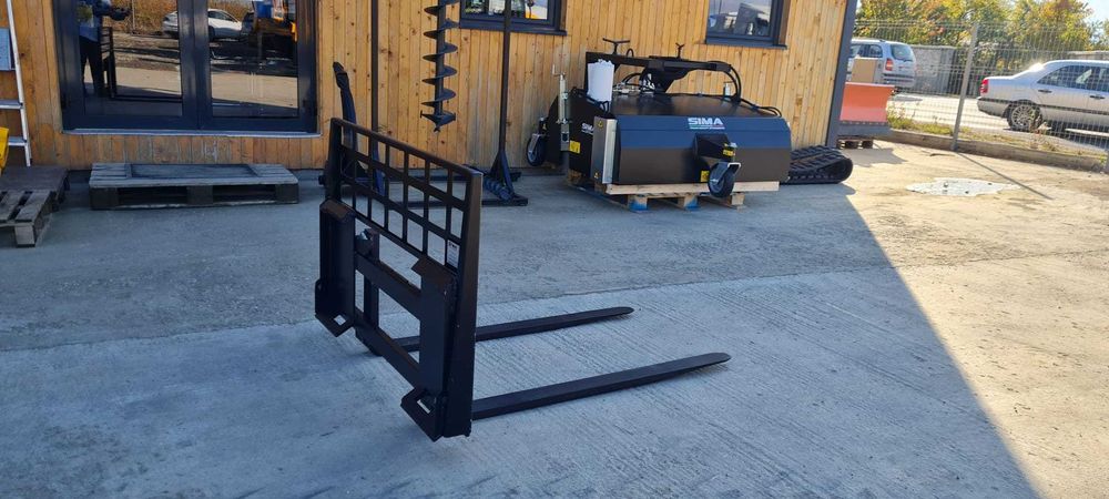 Cadru furci paleti pentru Bobcat. Latime 1200mm. Capacitate 1800kg