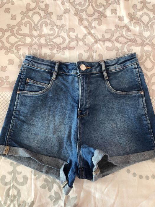 Дамски къси панталонки ZARA TRF