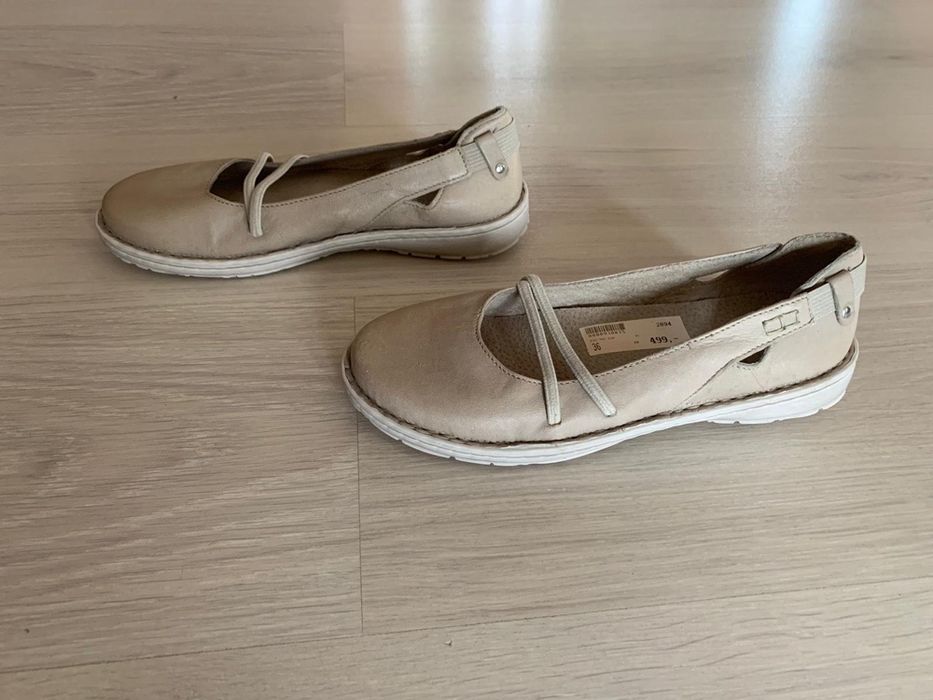 Vând pantofi piele noi(36 )Relaxsshoes.