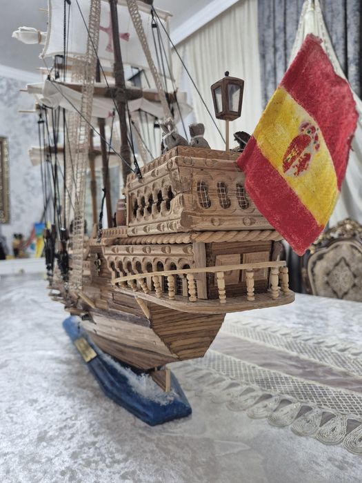 Парусный испанский фрегат