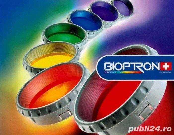 Set 7 lentile color therapy pentru Bioptron Pro.1, diametru de 11 cm