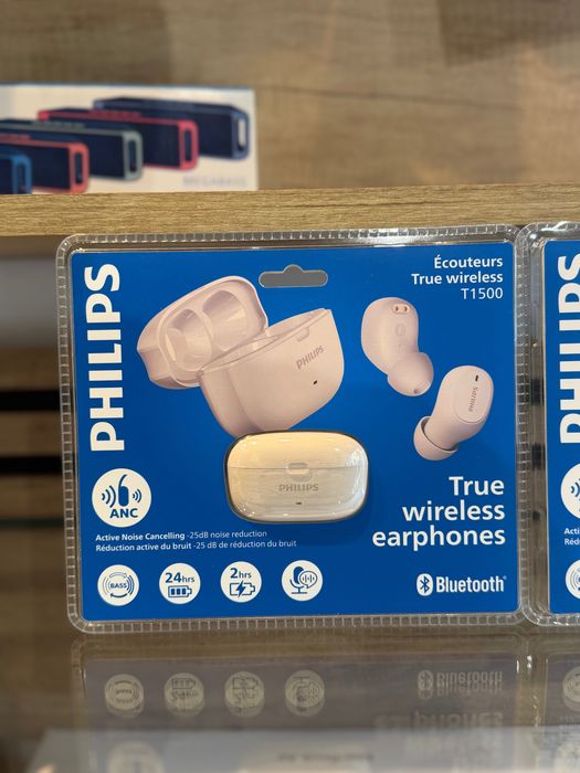 Casti wireless Philips T1500 ANC/Noi/Garantie 12 luni @atsgsm.ro
