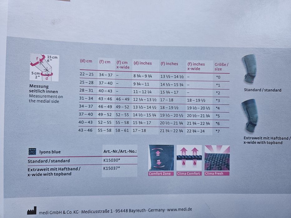 Продавам ортопедична наколенка Genumedi PSS