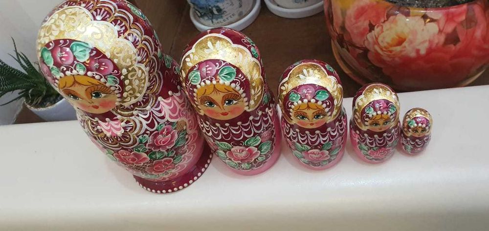 Матрешка 5 ти кукольная
