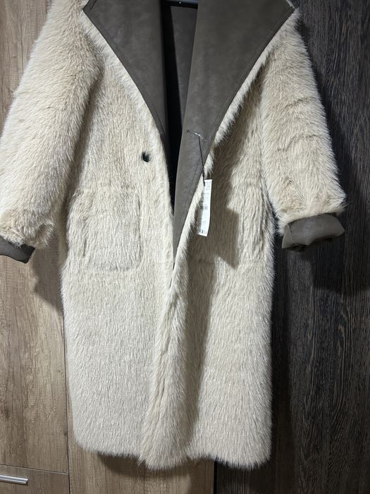 Зимно двулицево палто Zara