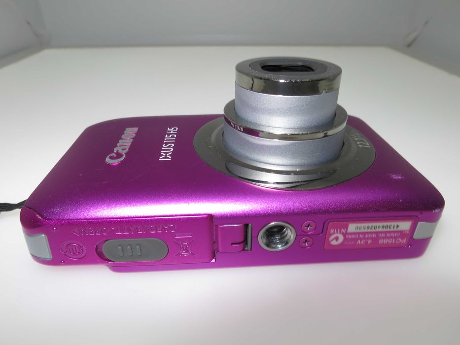 Canon IXUS 115 компактен фотоапарат камера розов цвят FULL-HD видео