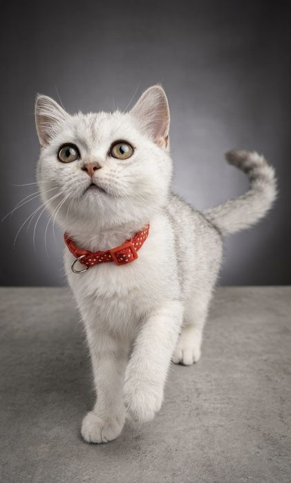 Роскошные котята: Хайленд, Серебристая шиншилла и Золотой мрамор