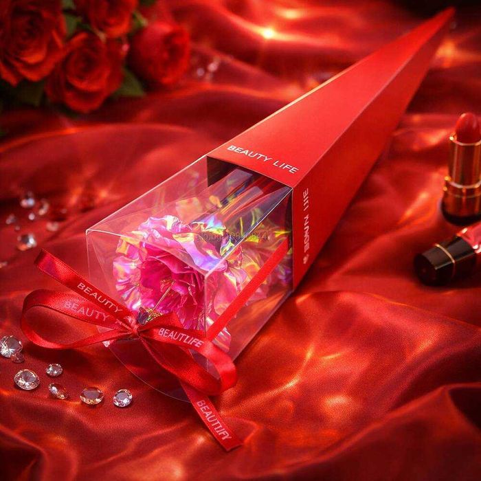 Артикул комплект - роза декоративна 36см