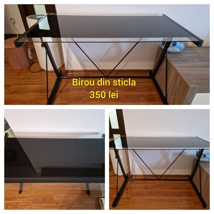 Vând birou, bicicleta eliptica, scaun de birou
