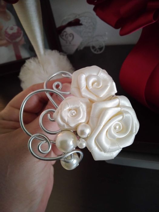 Pahare miri, buchet de mireasa si bratara mireasa