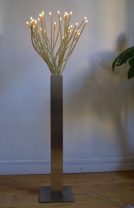 Lampadar decorativ ikea stranne  pom de inox
