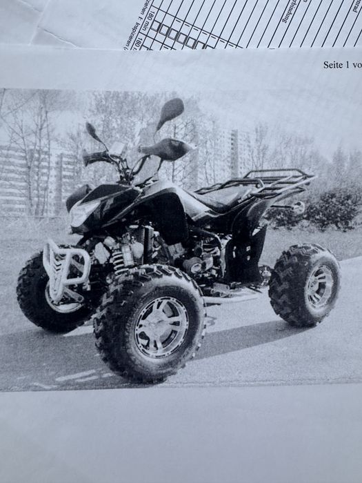 Atv de vanzare manual 4+1 , racire pe lichid!au fost scoase numere rosii, acte de germania brif mare brif mic