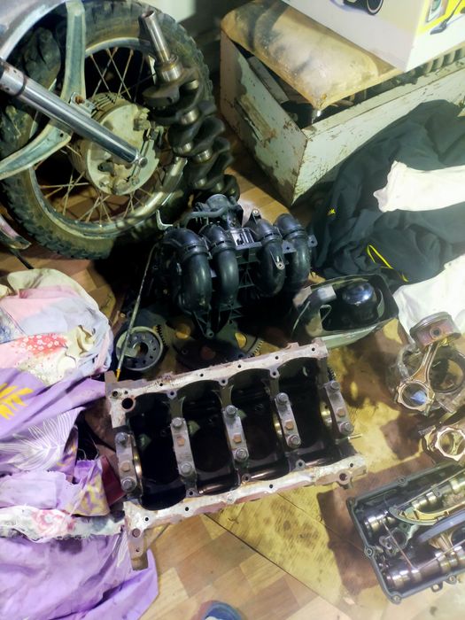 Двигатель на Разбор Тойото Прадо 2,7. 2 TR-FE