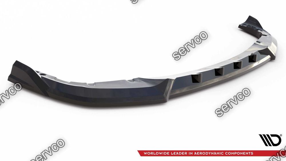 Prelungire splitter lip bara fata Bmw X6 M F96 2020- v2 Maxton Design