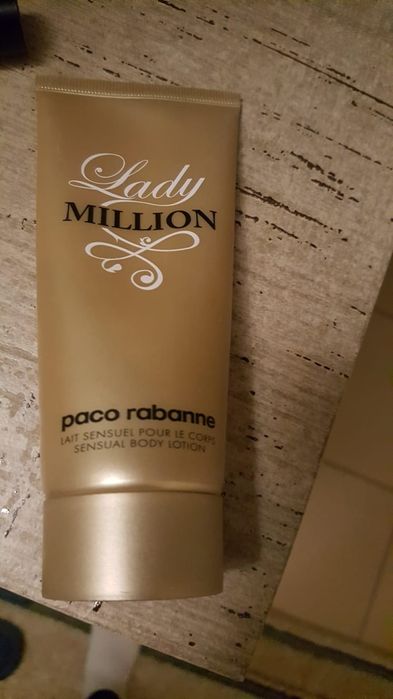 Lady million parfum+Sauvage crema de fata si de corp