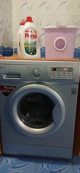 LG 6 kg стиральное машина сотилади