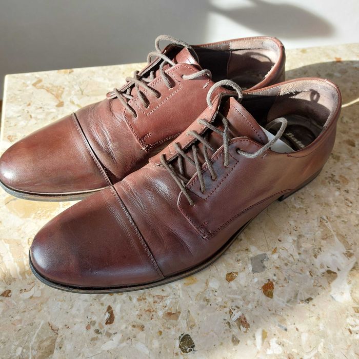 Официални, мъжки, италиански обувки Bata. Размер 44.