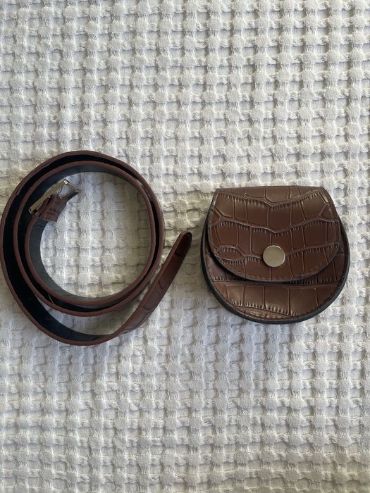 ремень женский с кошельком