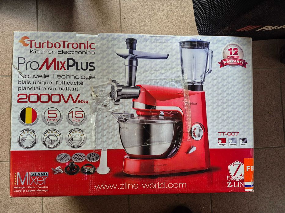 Robot de bucatarie 3in1-blender, mixer si tocator de carne-5lei transp