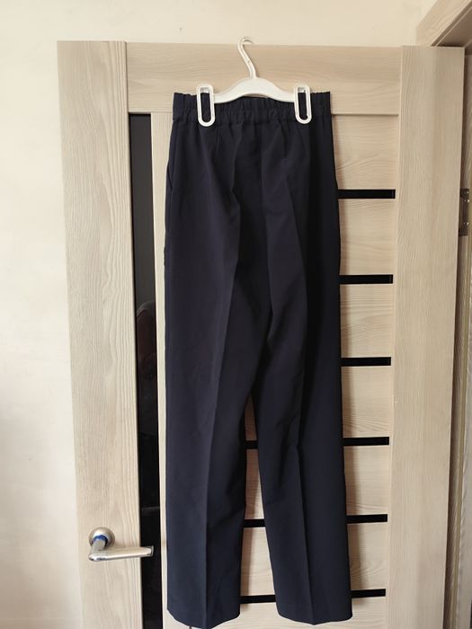 Брюки      синие