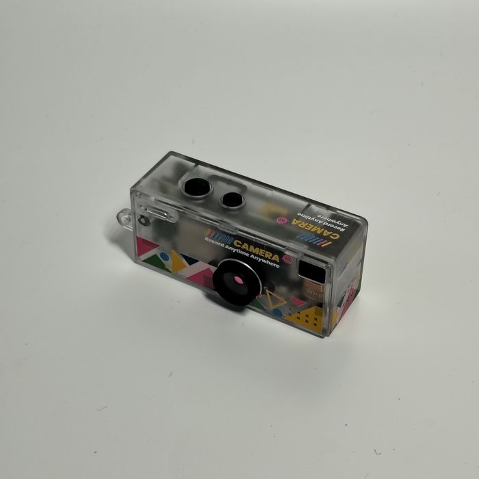 Mini camera foto video retro Thumb Camera 1984 noua pachet complet