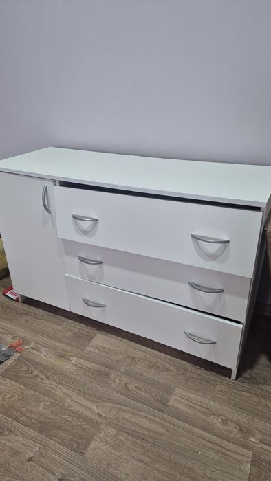 Комод из лдсп белый