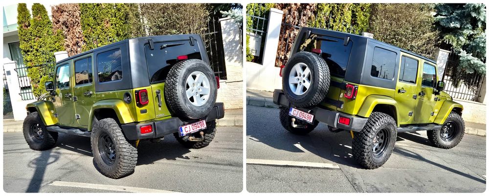 Jeep Wrangler- 2.8 automat- Hardtop- Softtop-MT 35"-Impecabil