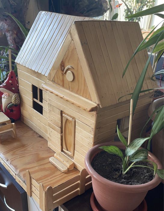 Деревяный домик