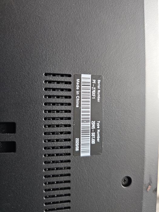 Laptop lenovo T590 I5  ssd m2 512 western digital 16gb ram