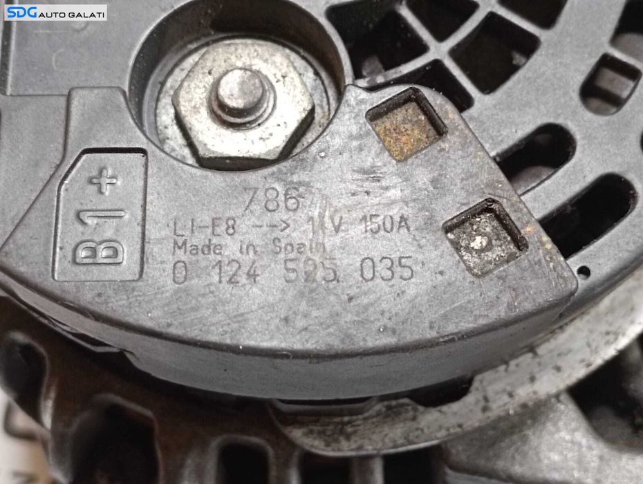 Alternator 150A Fiat Ducato 2.0 JTD 1994 - 2006 Cod 9646321880 0124525035 [M7583]