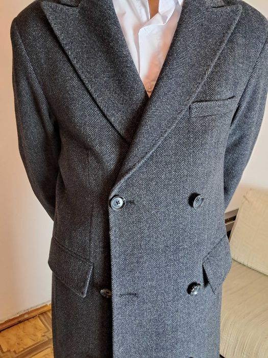 Пальто зимнее кашемир/шерсть