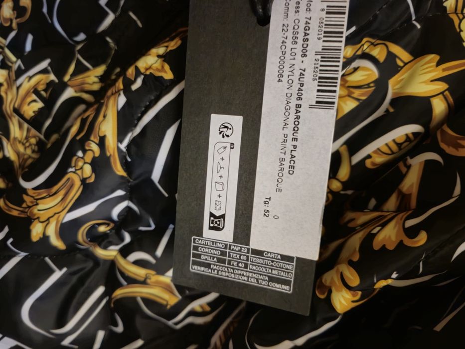 Versace Оригинално мъжко яке с две лица Размер 52 XL