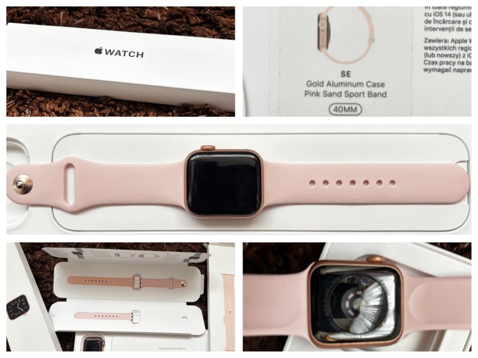 Apple iWatch SE Pink Roz 40