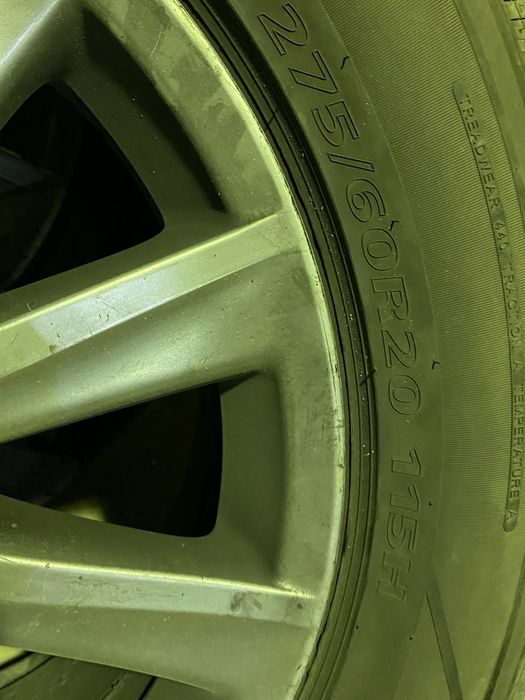 Диски R20 в хорошем состояние с летней резиной