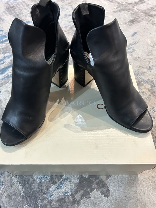 Pantofi noi piele dama negri mar 39 Gianmarco Conti