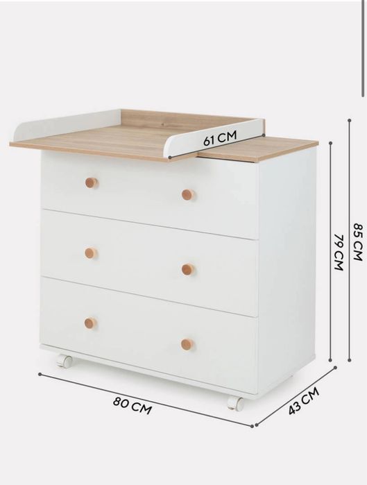 Пеленальный комод Rant Elsa