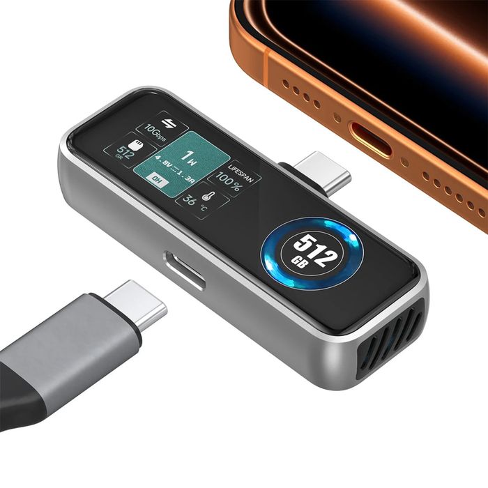 ,,ZIKE” Z791C Magnetic SSD Storage (ProRes Video) for iPhone 18/17/16/15