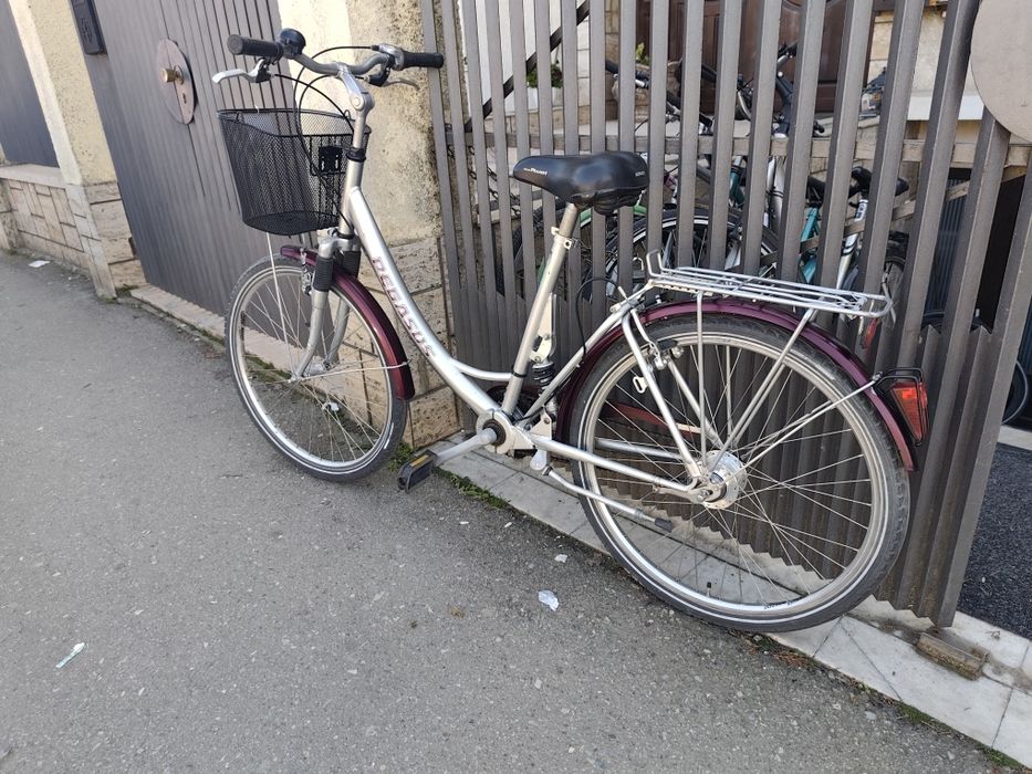 Damă 26 cu dublasuspensie și coș