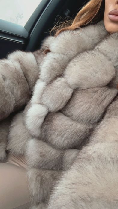 Палто от косъм на самур