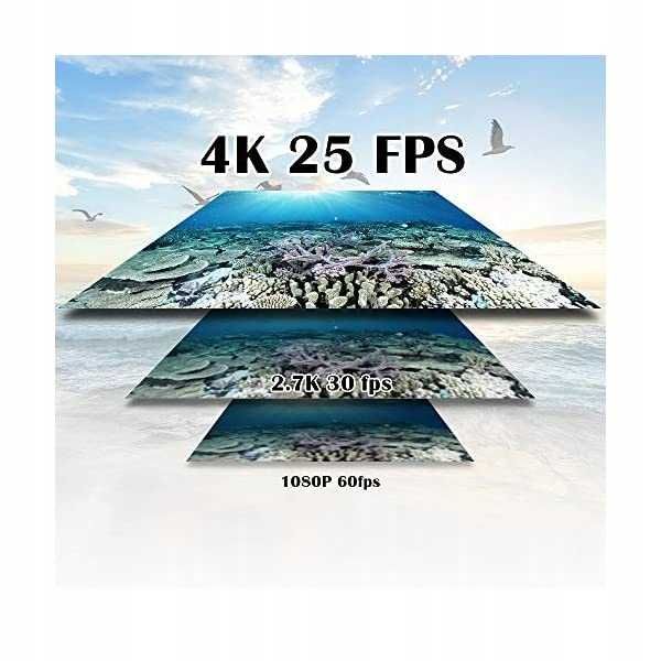 Action Camera 4K, wifi, DBPOWER, waterproof, sigilat!